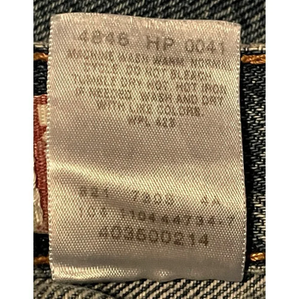 Levi's 550 Boys Relaxed Fit Regular Jeans Size 14 W27 L27 Blue Boot Leg Pockets